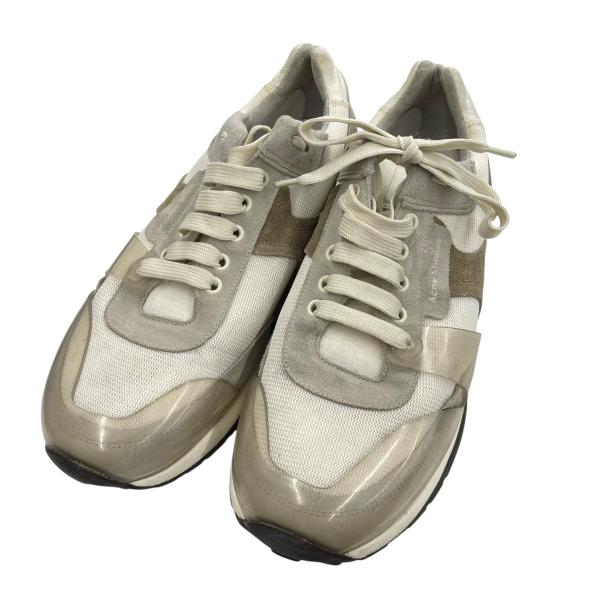 アクネストゥディオズ ACNE STUDIOS クリアプレートスニーカー ホワイト サイズ：41