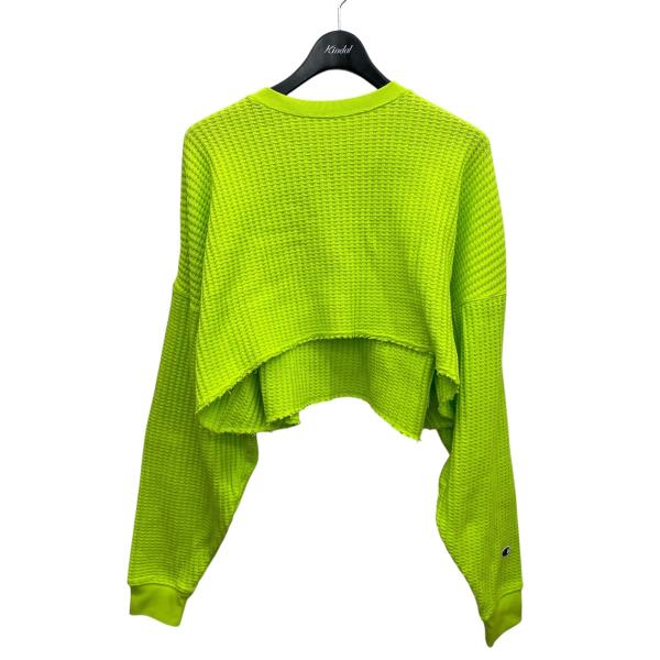 チャンピオン×アメリ Champion×AMERI SHORT WAFFLE TOP ショートワッフ...