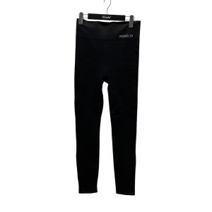モンクレール MONCLER SEEMLESS／LEGGINS レギンスパンツ ブラック サイズ：L
