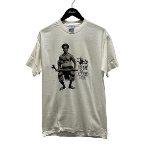 ステューシー stussy 00s 【ROUGH AND RUGGED】 半袖Tシャツ ホワイト サイズ：M