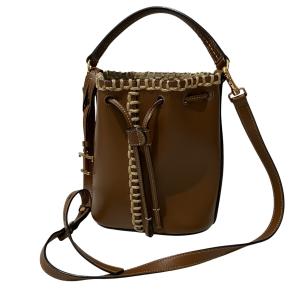 トッズ×ロンハーマン TOD’S×Ron Herman 別注モデル 2WAYバケットバッグ ブラウン