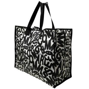 コムデギャルソン COMME des GARCONS ナイロンバッグ OP-K212 ブラック×ホワイト
