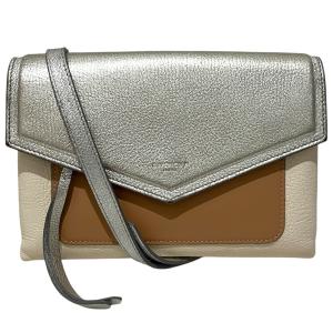 ジバンシィ GIVENCHY ショルダーバッグ BB500VB01C シルバー×ホワイト