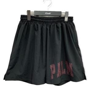 Palm angels 裾ロゴハーフパンツ ブラック サイズ：M (新宿店) 220410｜kindal