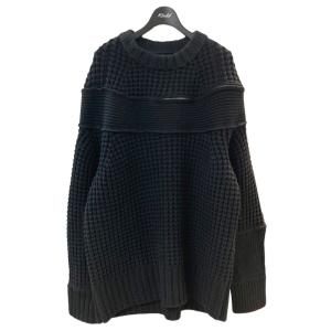 sacai Floral Pullover Sweater クルーネックニット グレー サイズ：3