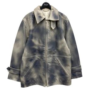 ヨーク ワレモコウ YOKE×吾亦紅 23SS「GOAT LEATHER ZIP BLOUSON SP