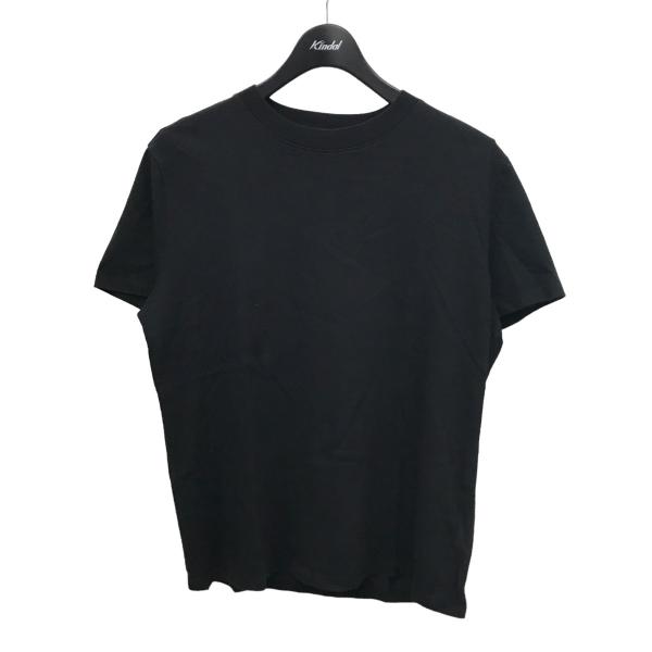ヴァレンチノ スタッズ装飾クルーネックTシャツ UV3MG08Y3LE ブラック サイズ：S VAL...