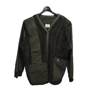 【値下げ】Varde77 「LINER＆LINER INCOMPATIBILITY CARDIGAN」ライナーカーディガン カーキ サイズ：F (EC)｜kindal