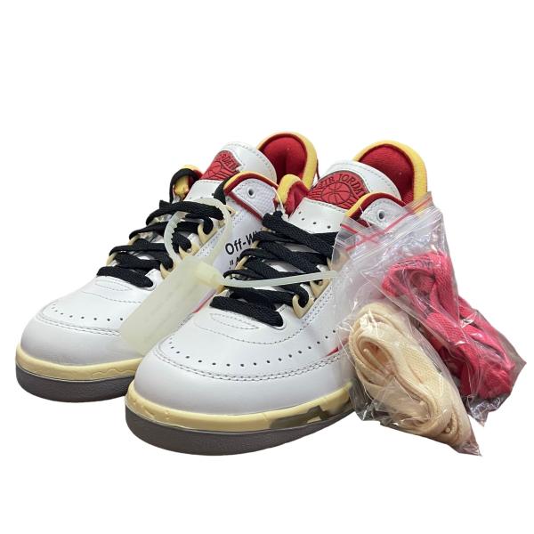 ナイキ×オフホワイト NIKE×OFFWHITE 「2 RETRO LOW SP」スニーカー ホワイ...