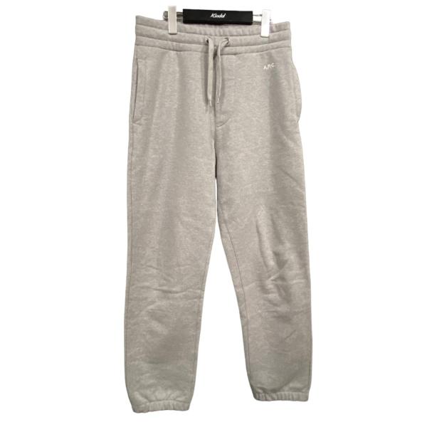 アーペーセー A．P．C． 「Jogging malo COETN」ロゴスウェットパンツ ライトグレ...