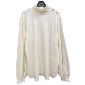 アトゥ ato 「STAND COLLAR JERSEY WITH STALL - OFF WHITE」 アイボリー サイズ：46｜kindal