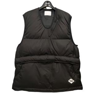 バルデ77 Varde77 「GO OUT PULLOVER DOWN VEST」バデッドベスト ブラック サイズ：3｜kindal