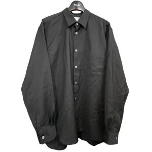 【値下げ】COMME des GARCONS SHIRT ウールシャツ ブラック サイズ：S (新宿...