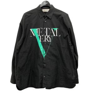 ディスカバード DISCOVERED Very Metal shirt プリントシャツ DC-AW20-SH-01 ブラック サイズ：3｜kindal