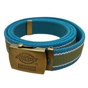 シュプリーム×ディッキーズ SUPREME×Dickies 「Webbing Belt」ガチャベルト グリーン｜kindal