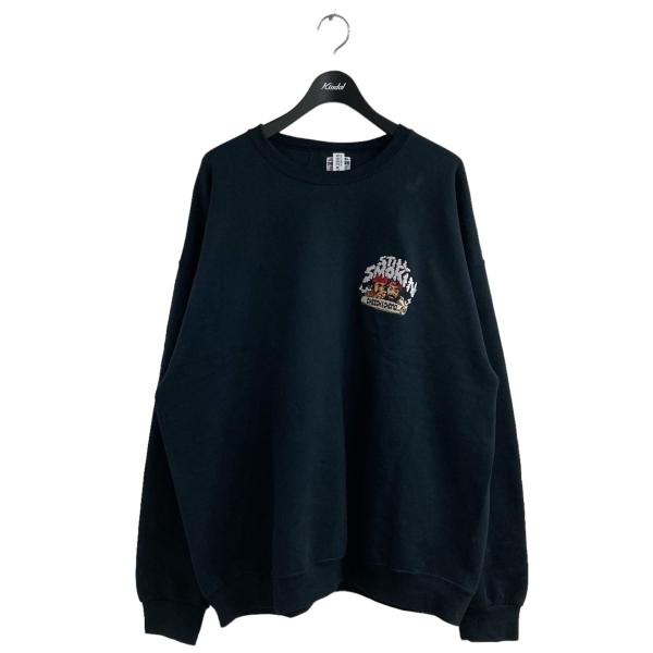 ワコマリア WACKO MARIA STILL SMOKIN   CREWNECK SWEAT SH...