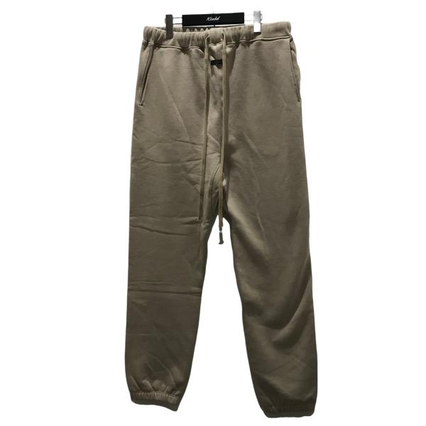 【値下げ】FEAR OF GOD ドローコードスウェットパンツ ベージュ サイズ：L (EC)