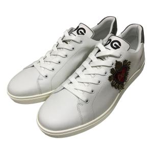 ドルチェアンドガッバーナ DOLCE ＆ GABBANA CS 1640 ローカットスニーカー ホワイト サイズ：10｜kindal