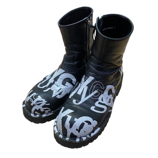 【値下げ】KIDS LOVE GAITE ジップアップブーツ KLGS-0003 ブラック サイズ：...