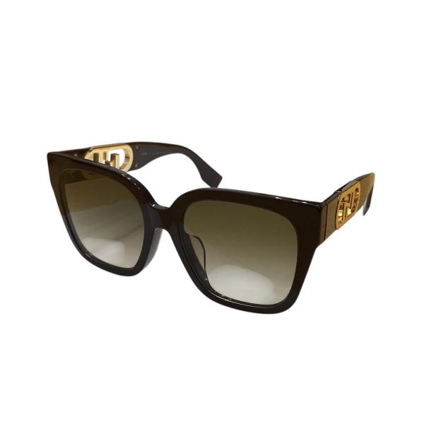 【値下げ】FENDI サングラス FE40063F ブラウン×ゴールド (中目黒店)