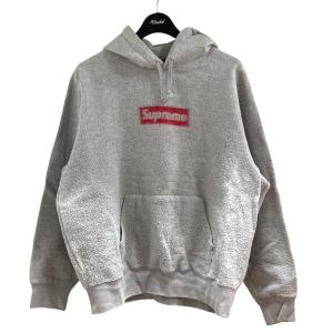 【値下げ】Supreme Inside Out Box Logo Hooded Sweatshirt インサイドアウトボックスロゴパーカー ライトグレ