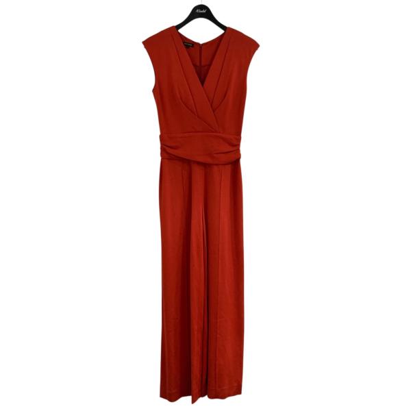 【値下げ】ESCADA オーバーオール レッド サイズ：34 (EC)