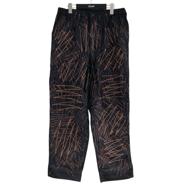 【値下げ】IM MEN ISSEY MIYAKE 25SS スケッチデザインパンツ LA51FF12...