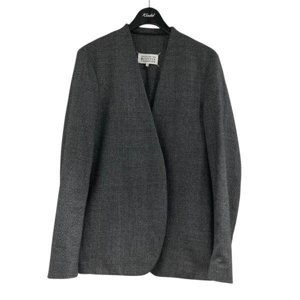メゾンマルジェラ Maison Margiela ノーカラージャケット S50BN0318 グレー ...