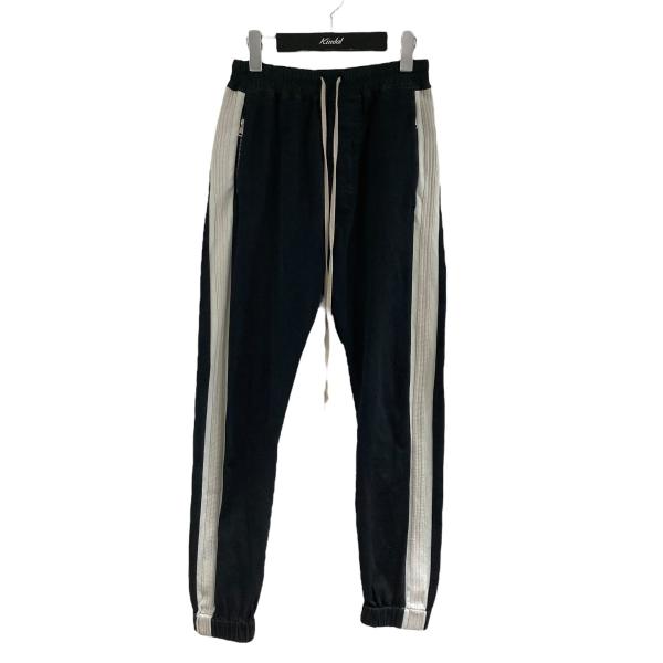 【値下げ】RICK OWENS サイドラインパンツ ブラック サイズ：IT38 (新宿店)