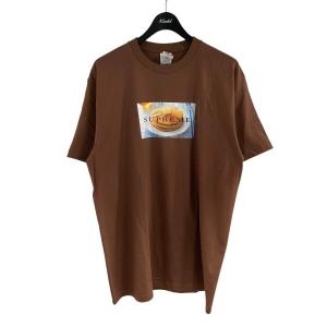 シュプリーム Supreme 半袖Tシャツ ブラウン サイズ：L