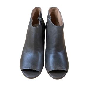 Maison Margiela22 オープントゥ ショートブーツ ブラウン サイズ：36 1/2 (EC)