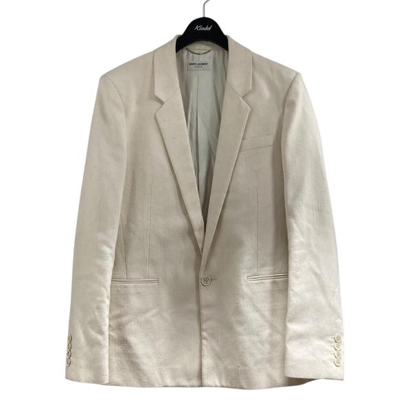 サンローランパリ Saint Laurent Paris テーラードジャケット 644458 アイボ...