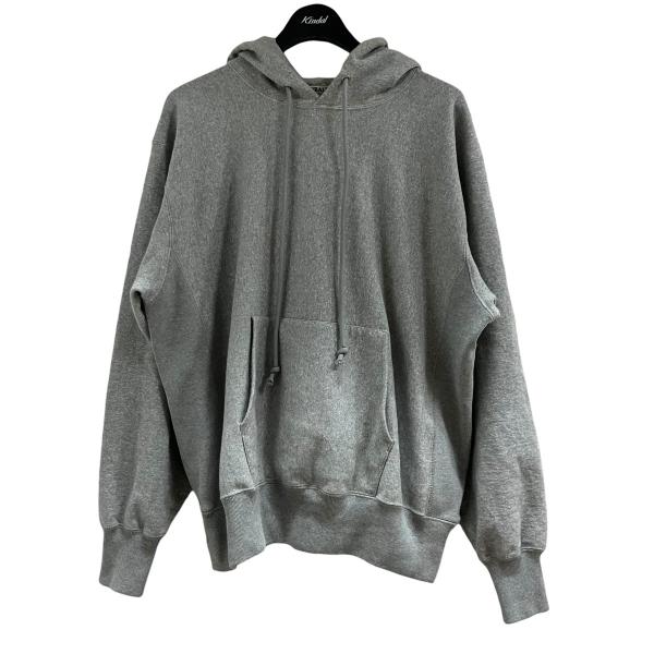 オーラリー AURALEE ソフトパーカー グレー サイズ：4