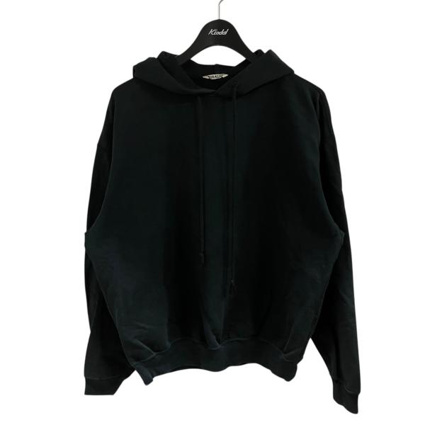 オーラリー AURALEE プルオーバーパーカー ブラック サイズ：3