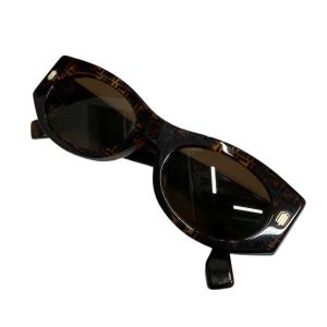 FENDI ズッカ柄サングラス FE40125F ブラウン (EC)