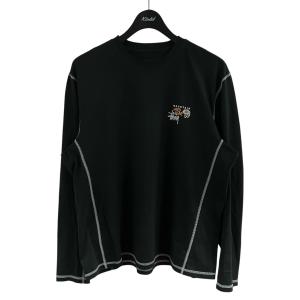 ステューシー×マウンテンハードウェア stussy×MOUNTAIN HARD WEAR 長袖カットソー ブラック サイズ：S