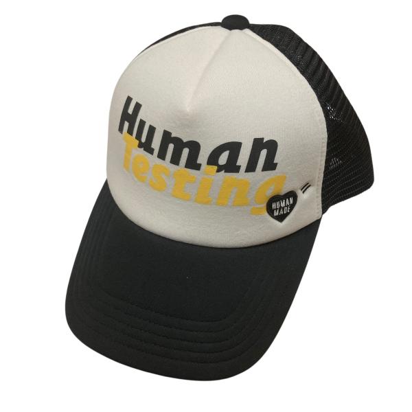 ヒューマンメイド HUMAN MADE ×ASAP ROCKY メッシュキャップ ブラック×ホワイト...