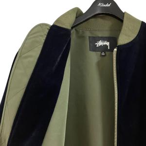 ステューシー stussy ベロアジャケット ...の詳細画像4