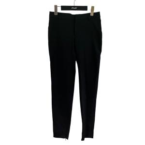 Saint Laurent Paris ジップデザインスラックス ブラック サイズ：36 (EC)