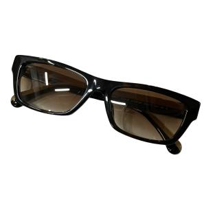 シャネル CHANEL ココマークサングラス ブラック×ベージュ サイズ：55□17-140