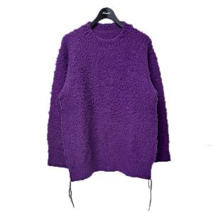サカイ sacai ピリングニットセーター 24-03458M パープル サイズ：1