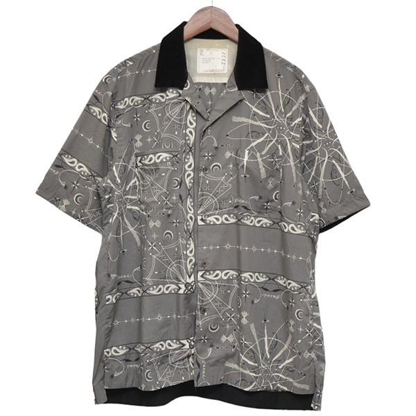 サカイ×ドクターウー sacai×Dr Woo 2020AW　Bandana Print Shirt...