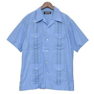 ネイバーフッド NEIGHBOR HOOD 2021SS　HABANA C-SHIRT SS　ハバナシャツ ライトブルー サイズ：L｜kindal