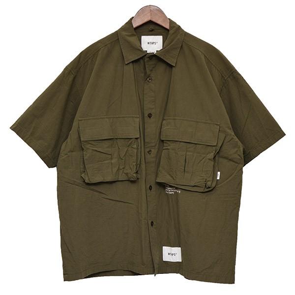 ダブルタップス WTAPS 2022SS　SHORT SLEEVE EXP SHIRT　半袖シャツ ...