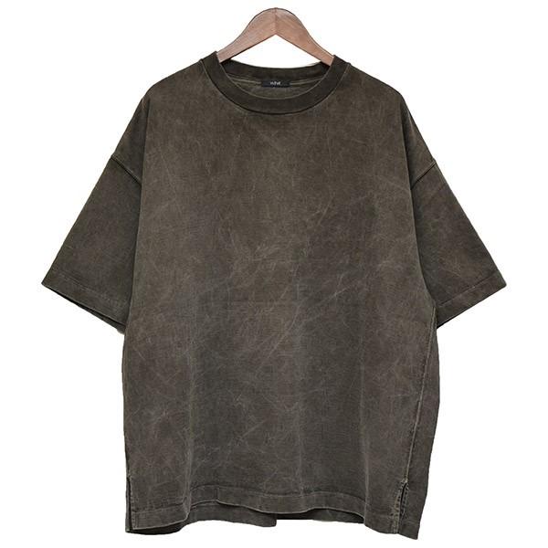 イレーヴ YLEVE PIGMENT DYE COTTON JERSEY T-SHIRT　Tシャツ ...