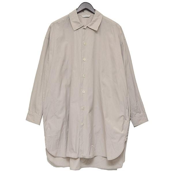 【値下げ】ARTS＆SCIENCE Bulky bal collar shirt　ロング丈シャツ グ...