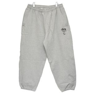 ステューシー　ナイキ STUSSY×NIKE FLEECE SWEAT PANT　スウェットパンツ グレー サイズ：L｜kindal