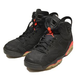 ナイキ NIKE AIR JORDAN 6 RETRO　エアジョーダン6　スニーカー ブラック サイズ：29.5cm｜kindal