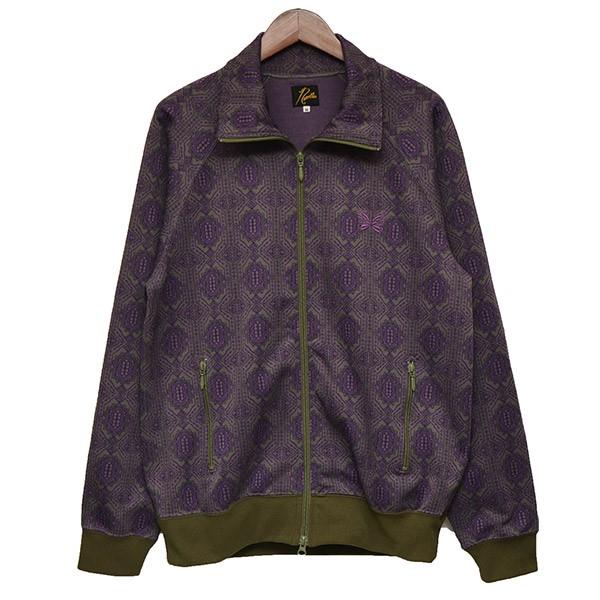 ニードルス Needles Track Jacket Poly Jacquard Geometric...