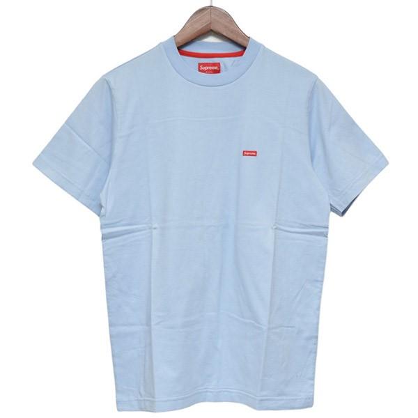 シュプリーム Supreme Small Logo Tee　スモールボックスロゴTシャツ ライトブル...